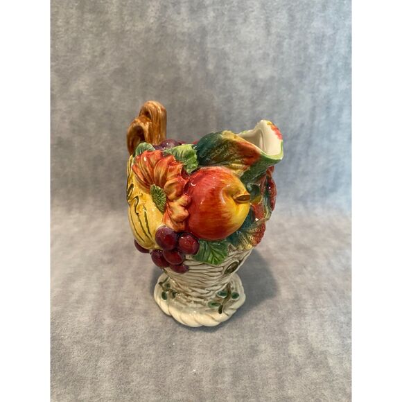 Fitz & Floyd Classics Creamer Harvest Heritage Autumn Bounty - Picture 10 of 11